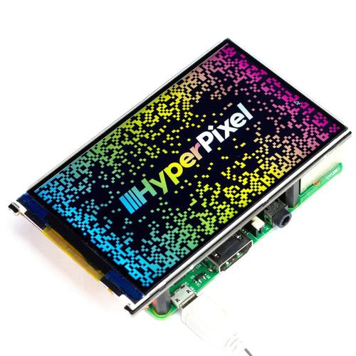 HyperPixel 4.0 Raspberry Pi用 高解像度ディスプレイ – 非タッチ