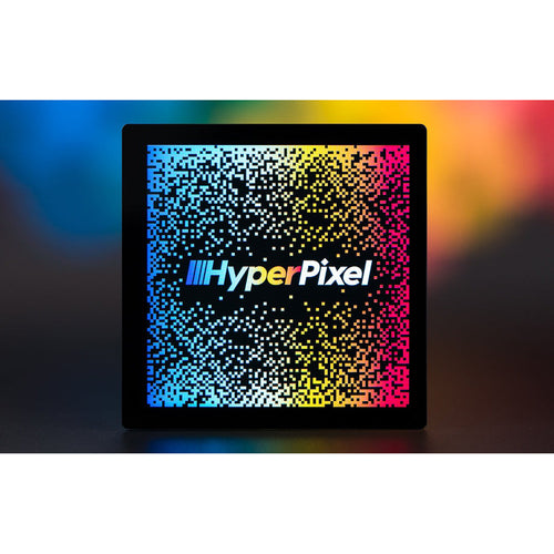 HyperPixel 4.0 Square - Raspberry Pi用高解像度ディスプレイ - 非タッチパネル