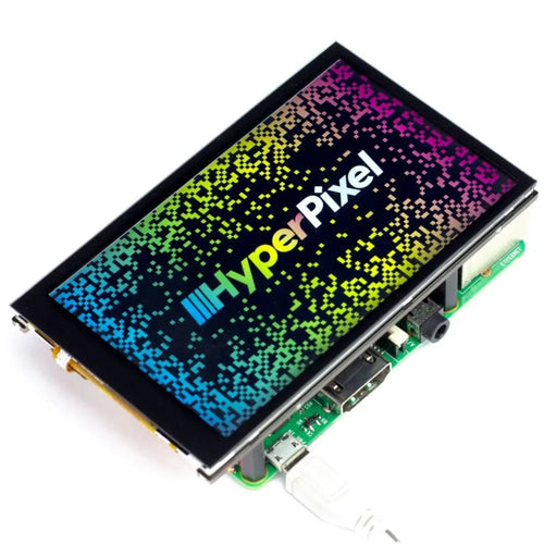 Pimoroni HyperPixel 4.0インチ 800x480 TFTタッチディスプレイ（ラズベリーパイ用）