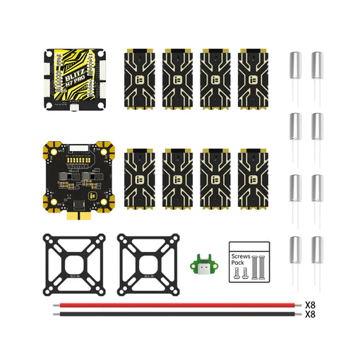 iFlight BLITZ H7 Pro FC コンボセット (8 x E80 シングルESC)