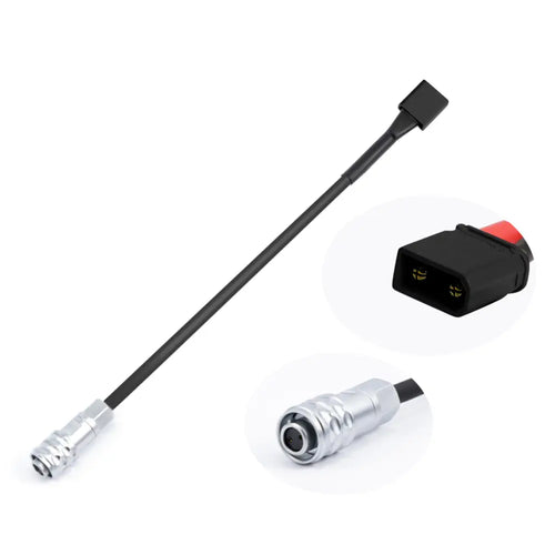 iFlight Centurion XT30U-オス～BMPCC 4K/6K 電源ケーブル 150mm