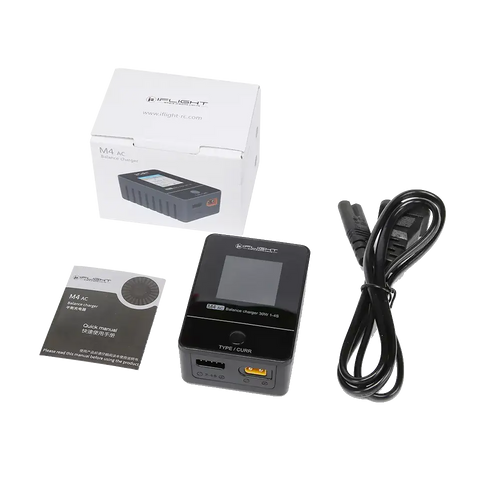iFlight M4 AC 30W 1～4Sバッテリ充電器 - XT30 - USプラグ