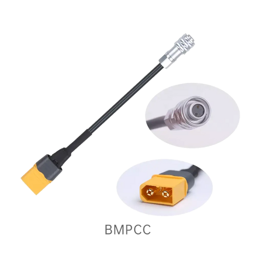 iFlight Taurus X8 Pro XT60H-メス ～ BMPCC 4K/6K電源ケーブル