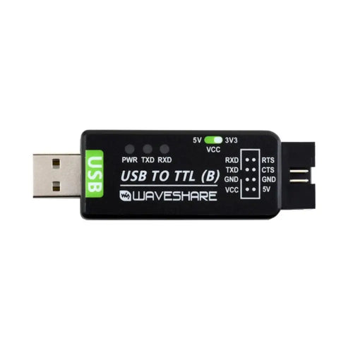 産業用 USB - TTL コンバータ CH343G マルチ保護機能 & システムサポート機能付き