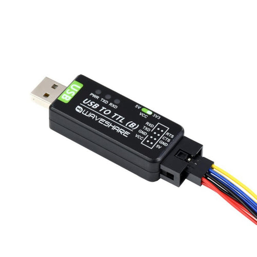 産業用 USB - TTL コンバータ CH343G マルチ保護機能 & システムサポート機能付き