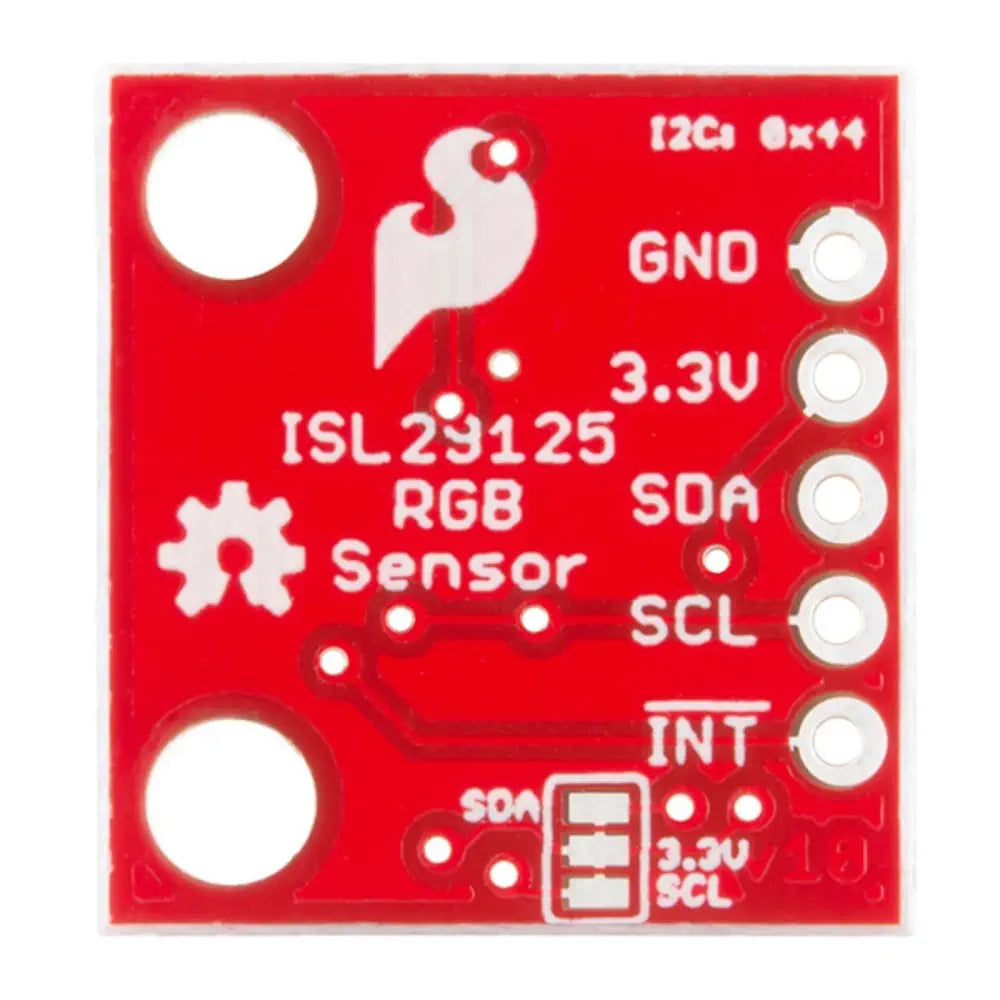 ISL29125 RGB 光センサブレークアウトボード
