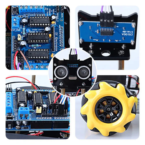 King Kong Robot KR20001 4WD メカナムホイール スマートロボットカーキット (Arduino用)