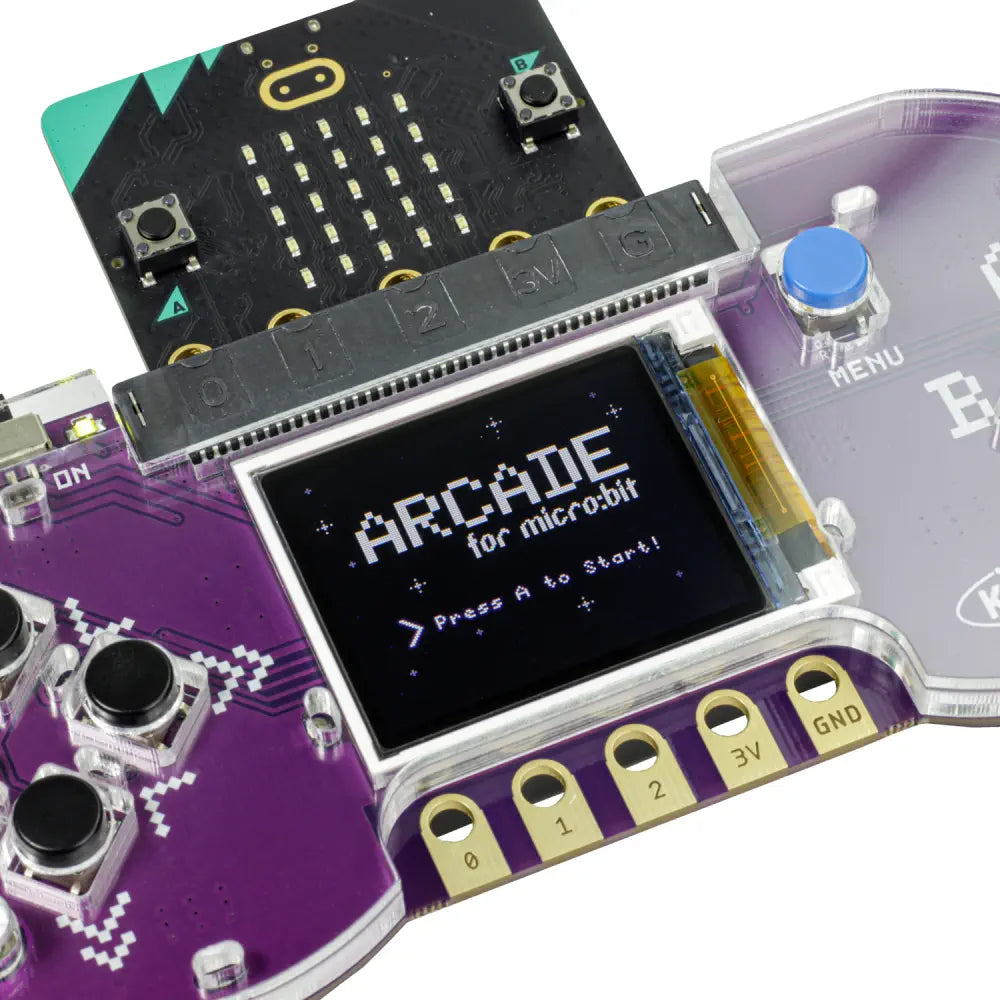 Kitronic ARCADE (micro:bit および MakeCode Arcade用)