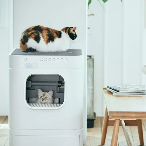 LavvieBot S 自動洗浄猫用トイレボックス - RobotShop LavvieBot S 自動洗浄猫用トイレボックス - RobotShop