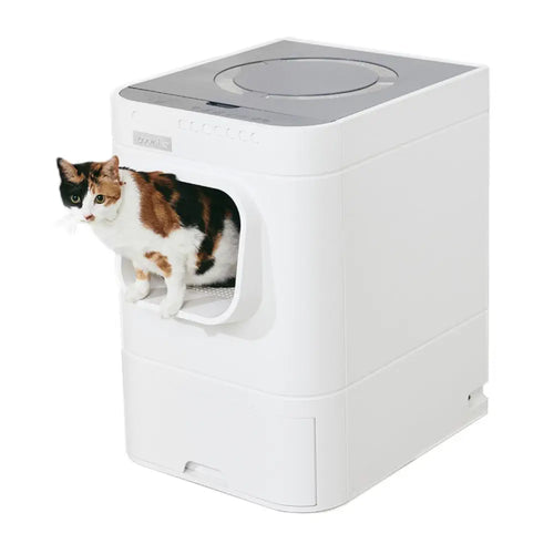 LavvieBot S 自動洗浄猫用トイレボックス  (リファビッシュ品)