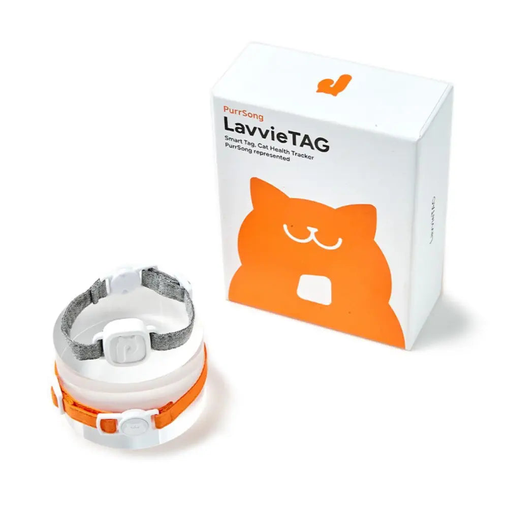 LavvieTAG 猫用スマートヘルストラッカ (LavvieTAGのみセット)