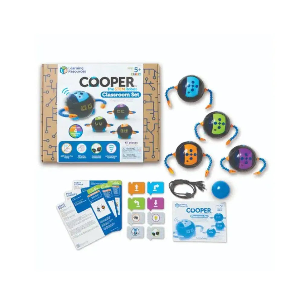 Learning Resources Cooper STEMロボット教室セット