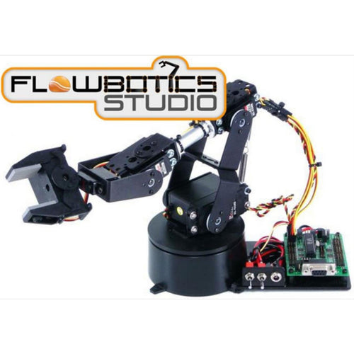 Lynxmotion AL5A 4DOFロボットアームSSC-32Uコンボキット（FlowBotics Studio）