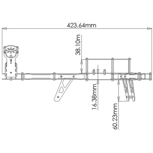 Lynxmotion ハンターV字尾翼 500ドローン（ベースコンボキット）