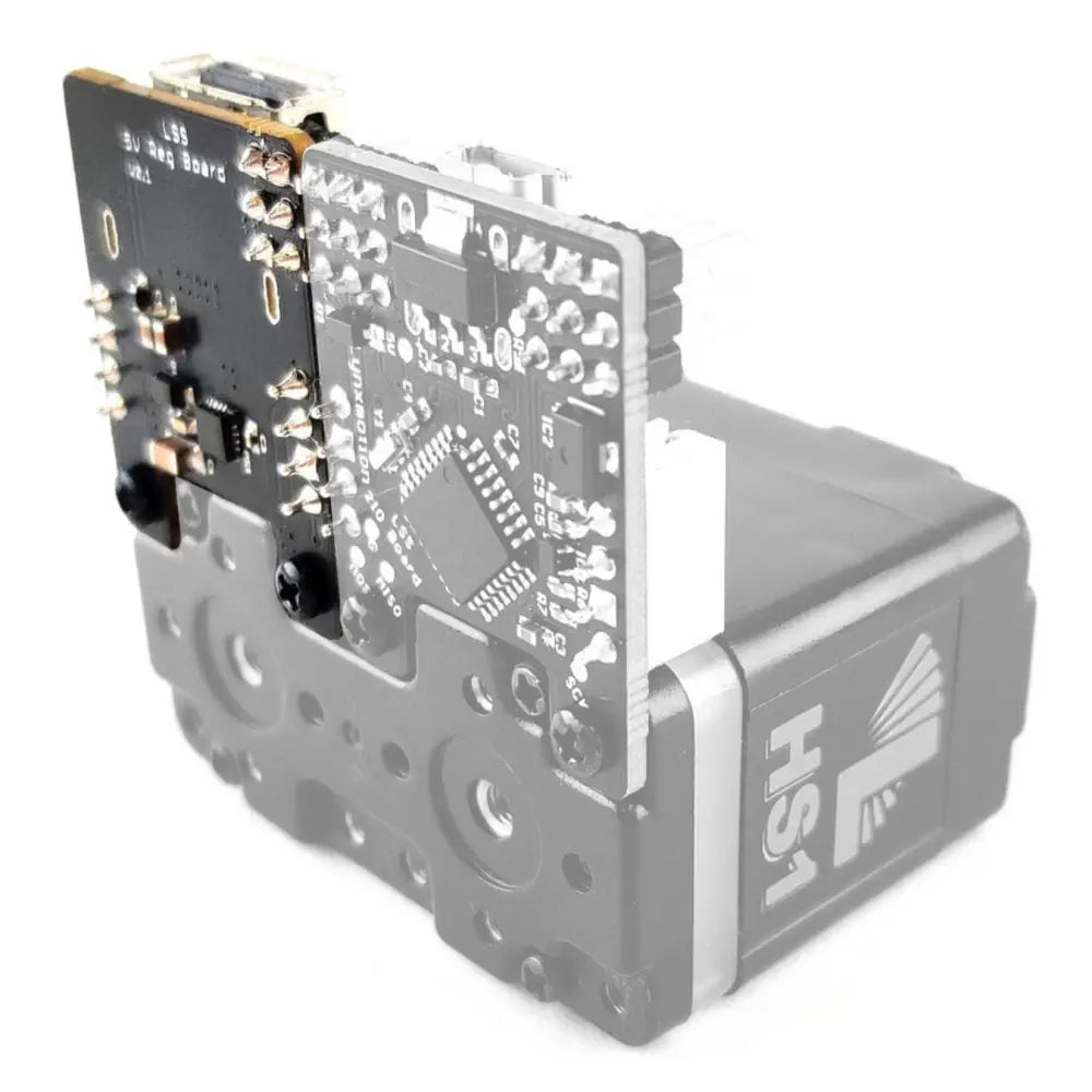 Lynxmotion SES-V2 LSS用 電圧レギュレータ 5V, 2A USB出力付き (LSS-5VR)