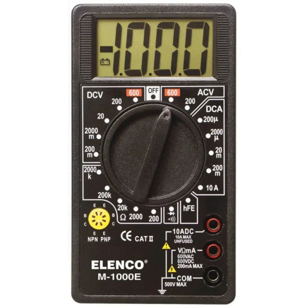 M-1000Eコンパクトデジタルマルチメータ