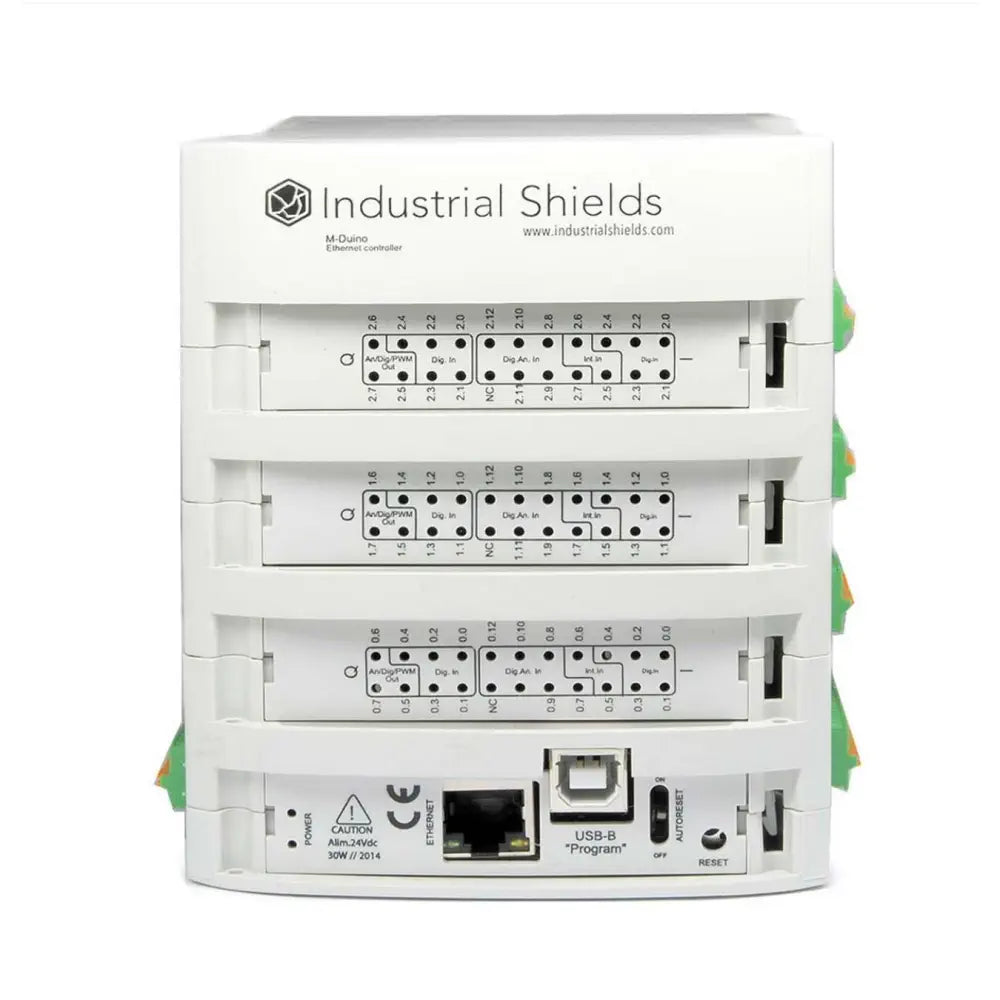 M-DUINO PLC Arduino イーサネット 58 I/O アナログ/デジタル プラス