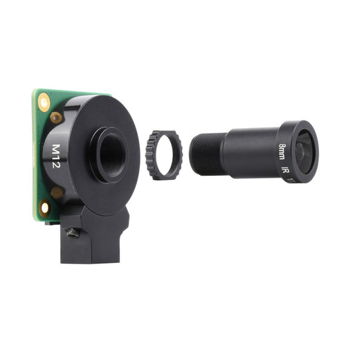 M12 高解像度レンズ 12MP FOV69.5° 焦点距離 8mm Raspberry Pi HQカメラ用