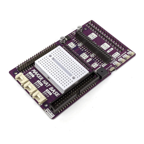 Maker HATベース - Raspberry Pi 400用 HAT & GPIO拡張機能ボード