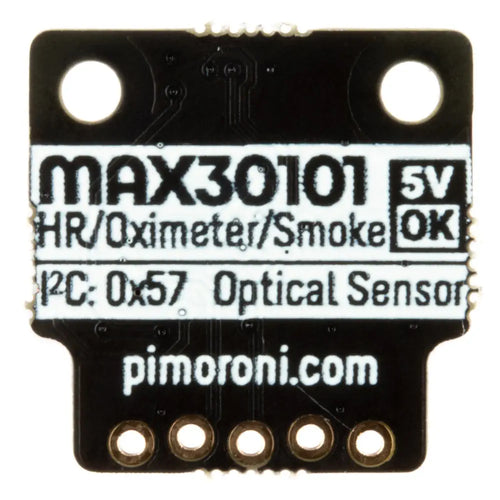 Pimoroni MAX30101ブレイクアウト（心拍数、酸素濃度計、煙センサ）