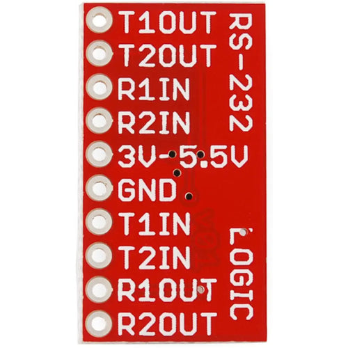 MAX3232 RS232 - TTL アダプタ