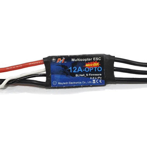 Maytech 12A BLACKFIREシリーズ ESC (BLHeli_Sファームウェア搭載)