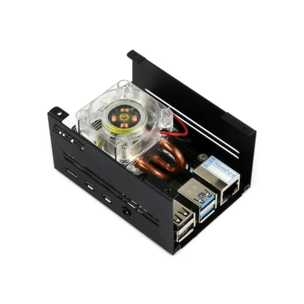 Raspberry Pi 4用 メタルケース ICE冷却ファン搭載