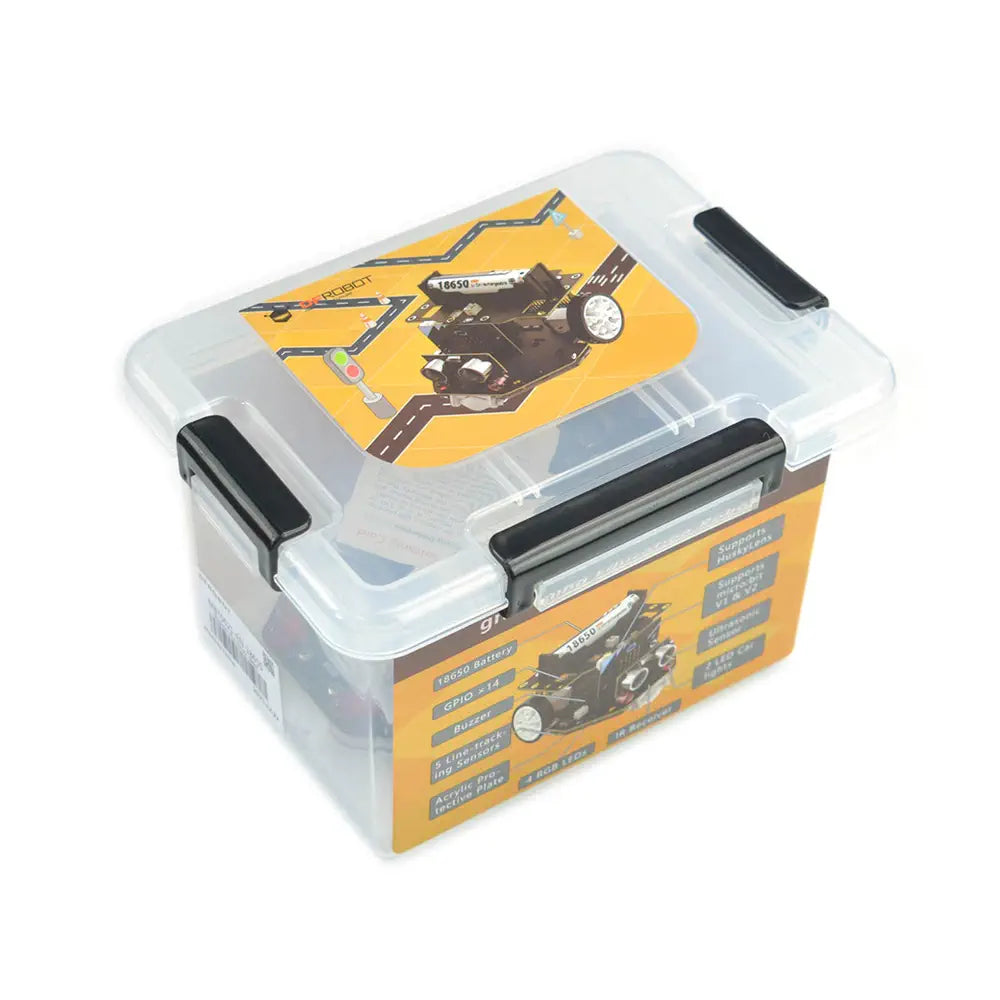 micro：Maqueen Plus V2 Advanced STEM教育用ロボット（18650 バッテリ仕様）