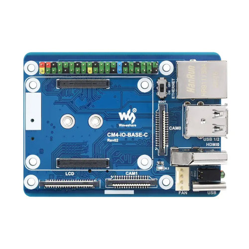 Waveshare Raspberry Pi Compute Module 4用 ミニベースボード (C)