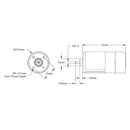 Modern Robotics 12VDCモータ (FTC 準拠)