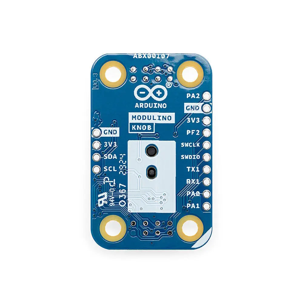 Modulino ロータリエンコーダ用ノブボード (押しボタン付き)