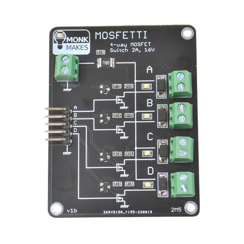 Monk Makes MOSFETTI 4-way MOSFETスイッチ