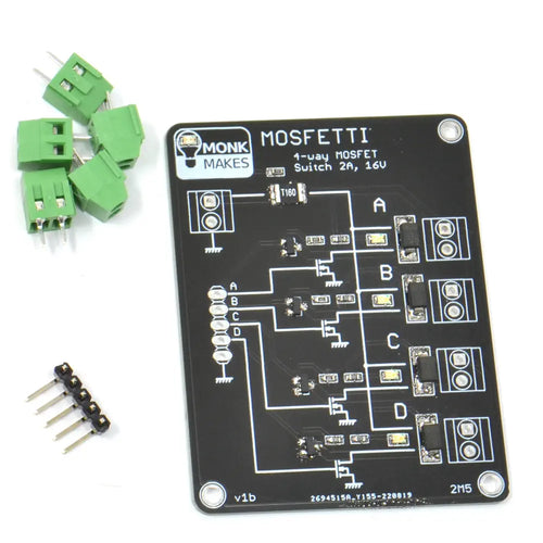 Monk Makes MOSFETTI 4-way MOSFETスイッチ