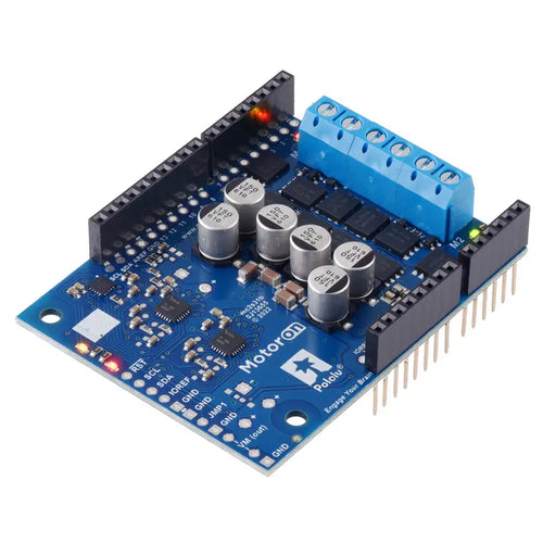 Motoron M2S18v20 デュアル高出力モータコントローラシールド Arduino用 (コネクタ付き)