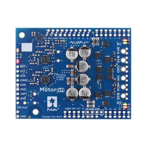 Motoron M2S24v14 Arduino用 デュアル高出力モータコントローラ (コネクタなし)