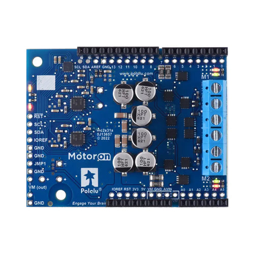 Motoron M2S24v14 Arduino用 デュアル高出力モータコントローラキット (コネクタ付き)