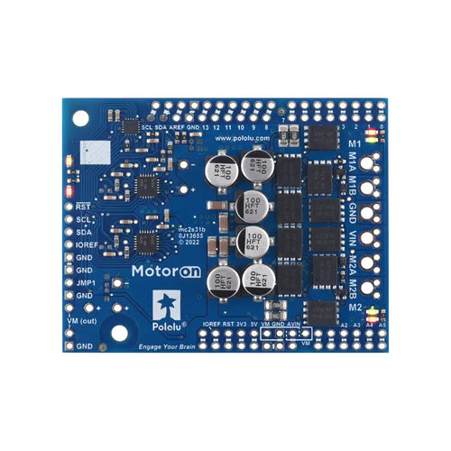 Motoron M2S24v16 Arduino用 デュアル高出力モータコントローラシールド (コネクタなし)