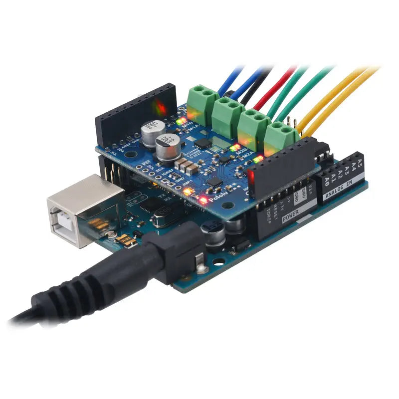 Motoron M3S550 Arduino用 トリプルモータコントローラ シールドキット