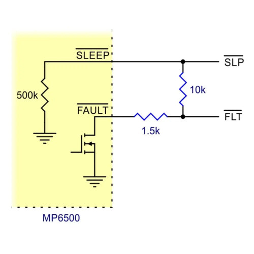 MP6500ステッピングモータドライバキャリア（ポテンショメータ電流制御）