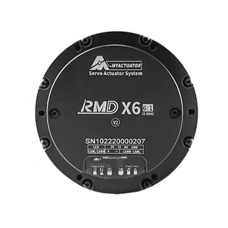 MY ACTUATOR RMD-X6 V2 CAN バス BLDCアクチュエータ 減速比 1:6 & MC-X-300-Oドライバ付き