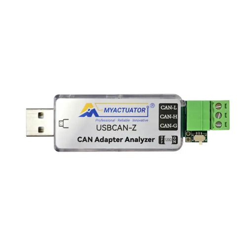 MyActuator CANアダプタ アナライザ (RMD-X V4、RH、Hシリーズ用)
