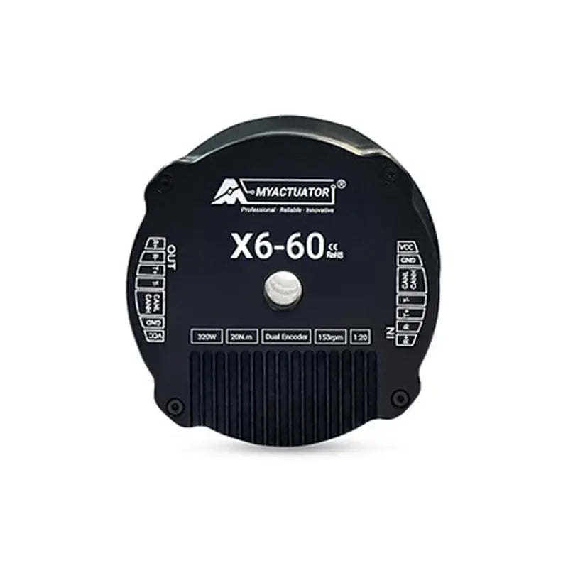 MyActuator RMD Xシリーズ BLDCアクチュエータ (20:1 遊星減速機搭載、EtherCAT通信、ピークトルク 60N·m)