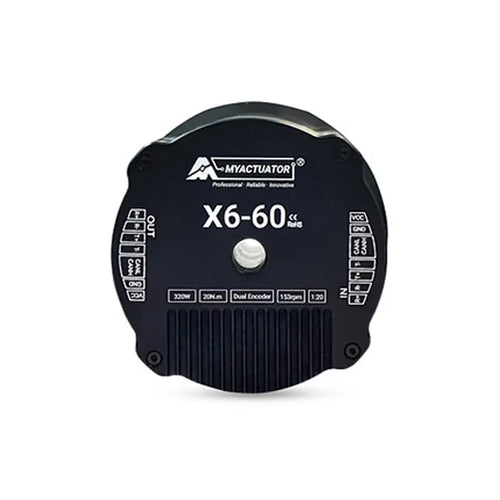 MyActuator RMD Xシリーズ BLDCアクチュエータ (20:1 遊星減速機搭載、EtherCAT通信、ピークトルク 60Nm)