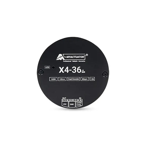 MyActuator RMD-X4-P36-36-E BLDCアクチュエータ (36:1 遊星減速機搭載、Ethercat)