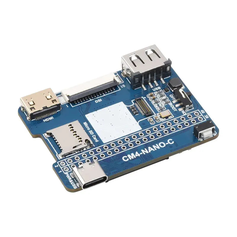 Waveshare RPi CM4用 Nano ベース ボード (C)、8MPカメラ搭載