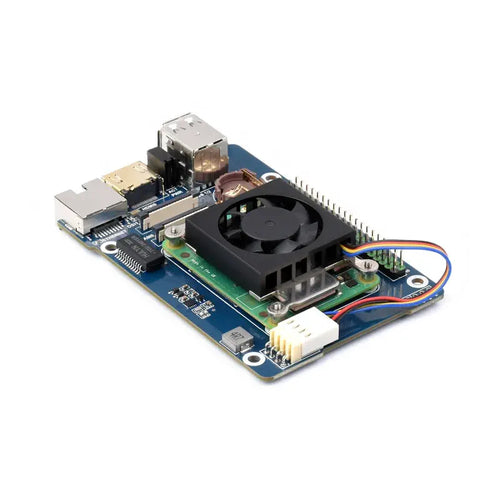 Waveshare NAS RPi CM4用 オールインワンミニコンピュータ、CM4104008 (US) 無し