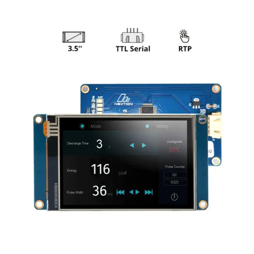 Nextion NX4832T035 3.5インチ HMI TFT LCD タッチディスプレイモジュール