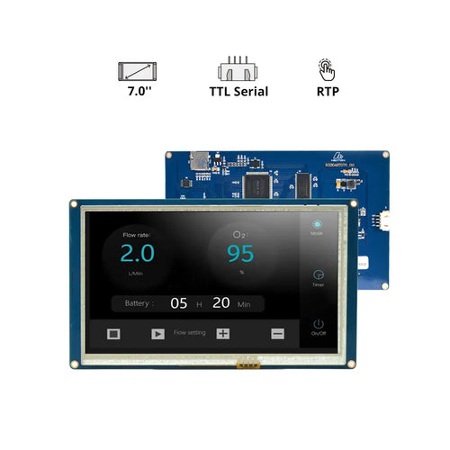 Nextion 7.0インチ ベーシックシリーズ HMIタッチディスプレイ (NX8048T070)