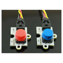 Octopus デジタル ブルー プッシュ ボタン ブリック