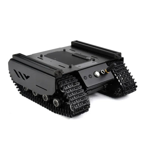 オフロード 追跡型UGV（複数ホストに対応、外付けレール および  ESP32スレーブ付属）